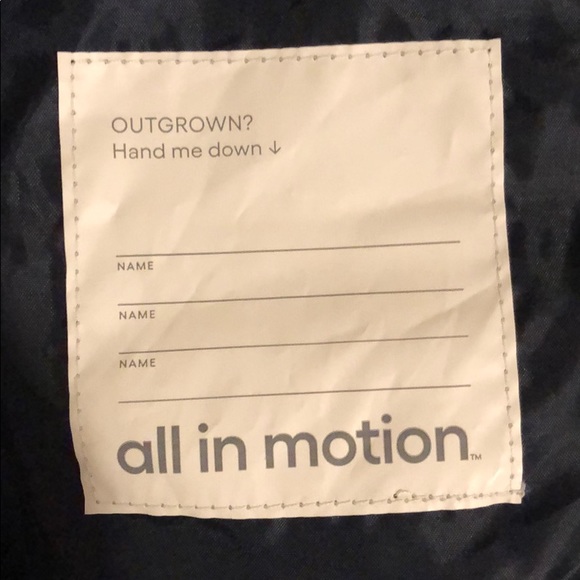 All in motion Kids Puffer Jckt, Sz XS (4/5), Blue - Picture 6 of 13